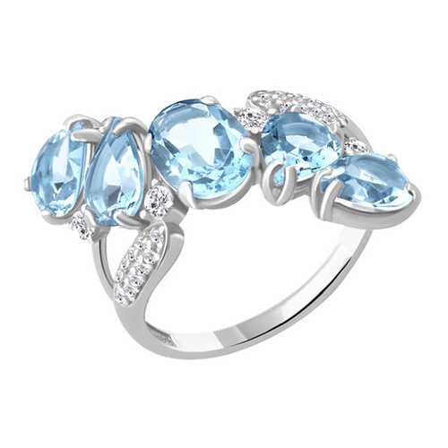 Кольцо женское Aquamarine 6904402А.5 р.18 в Пандора