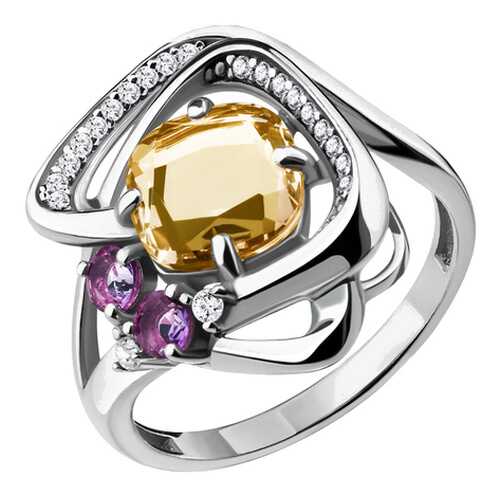 Кольцо женское Aquamarine 69079601А.5 р.17 в Пандора
