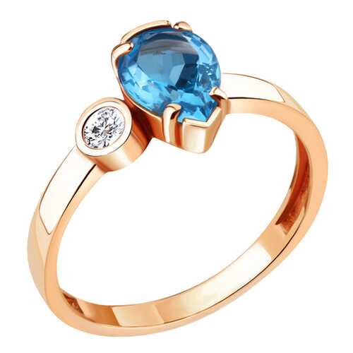 Кольцо женское Aquamarine 6922005А.6 р.17.5 в Пандора