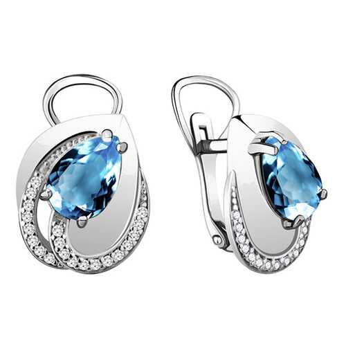 Серьги Aquamarine 4478705А.5 в Пандора