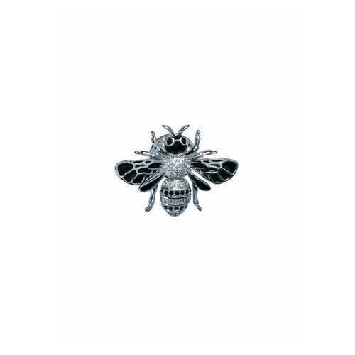 Брошь Corona style B005Br6104232K006-SILVER в Пандора