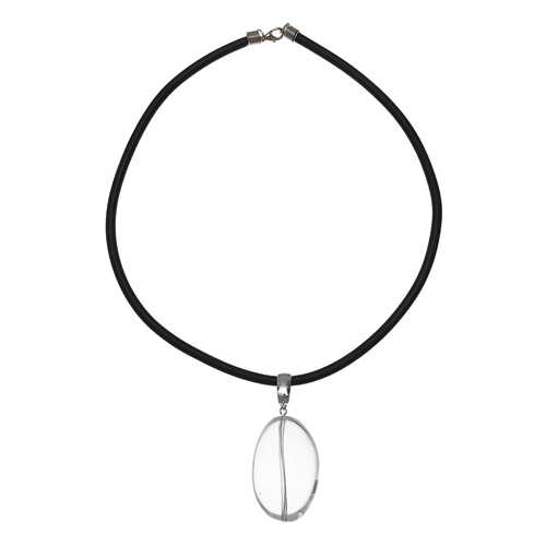 Бусы женские My-bijou 303-1037 прозрачные/черные в Пандора