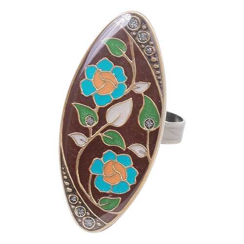 Кольцо женское Clara Bijoux K77114-4 коричневое в Пандора