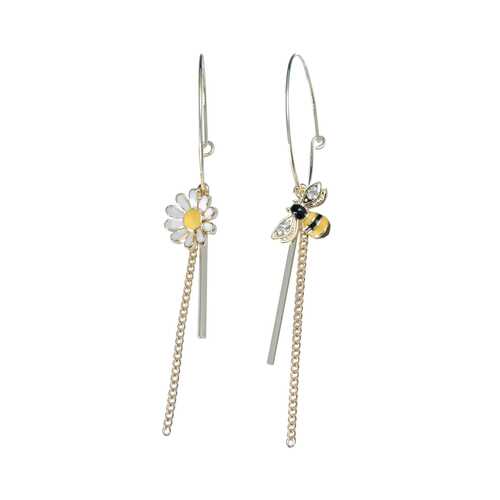 Серьги Corona style B005E1116827K002-GOLD в Пандора