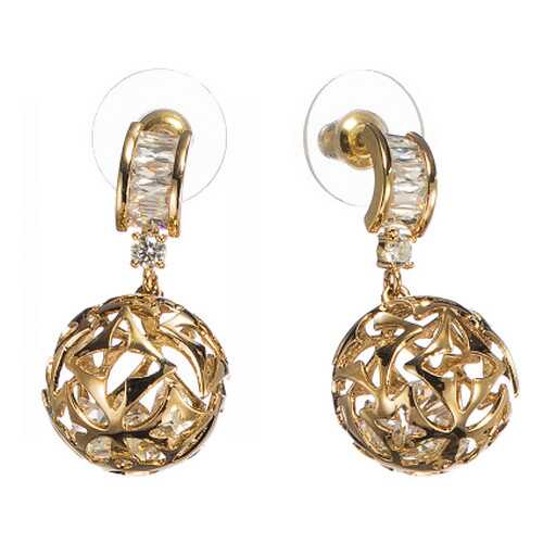 Серьги Corona Style B005E1117894 золотистые в Пандора