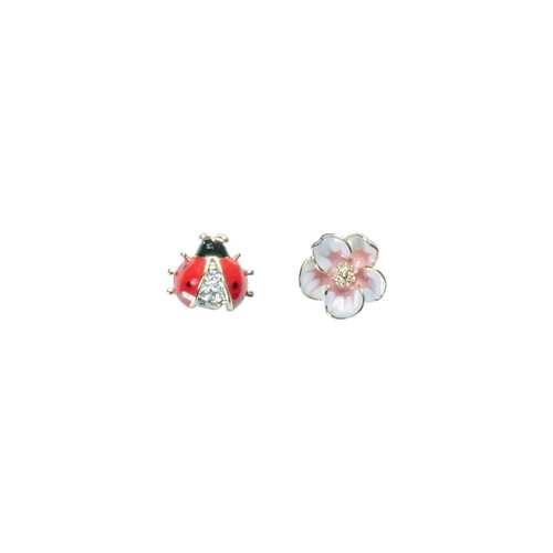 Серьги Corona style B005E1119607K002-PINK в Пандора