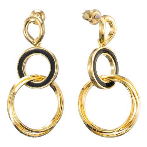 Серьги Corona Style B005E1200941 золотистые в Пандора