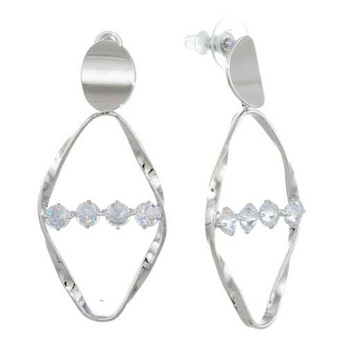 Серьги Corona Style B006E1797602 серебристые в Пандора
