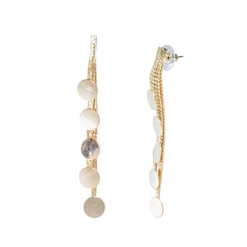 Серьги Corona style B006EEP02791-GOLD в Пандора