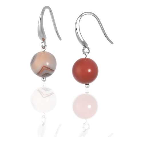Серьги Lattrice, вставка агат, артикул 54666020 в Пандора
