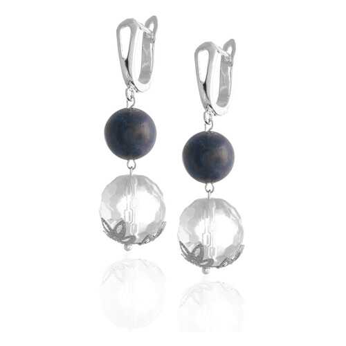 Серьги Lattrice, вставка содалит, артикул 54655371 в Пандора