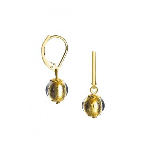 Серьги Perla Piccolo Oro 09030604 золотистые в Пандора